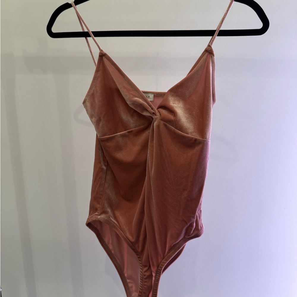 Topshop Pink Bodysuit